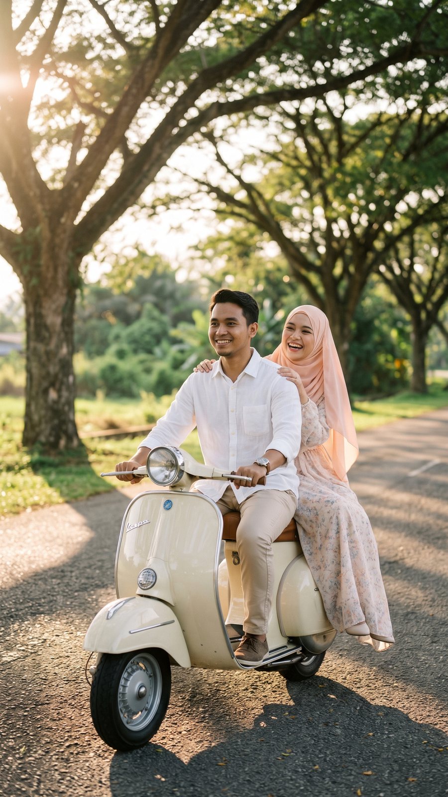 Foto pra-perkahwinan 1 daripada 4, Aiman & Nur Damia (contoh)