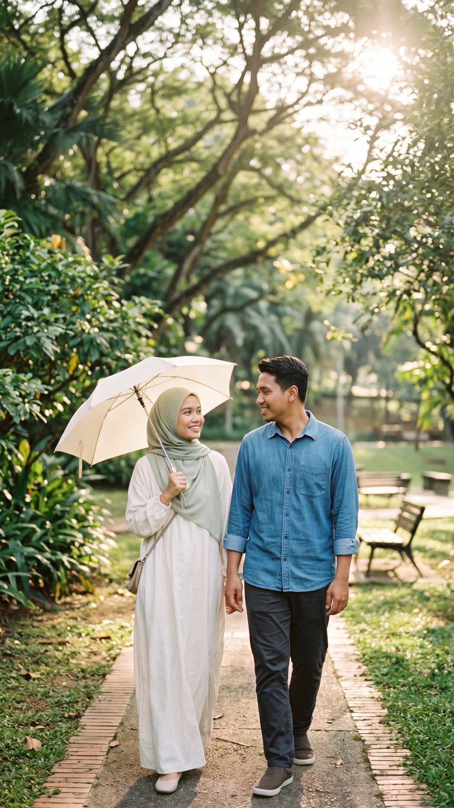 Foto pra-perkahwinan 4 daripada 4, Aiman & Nur Damia (contoh)